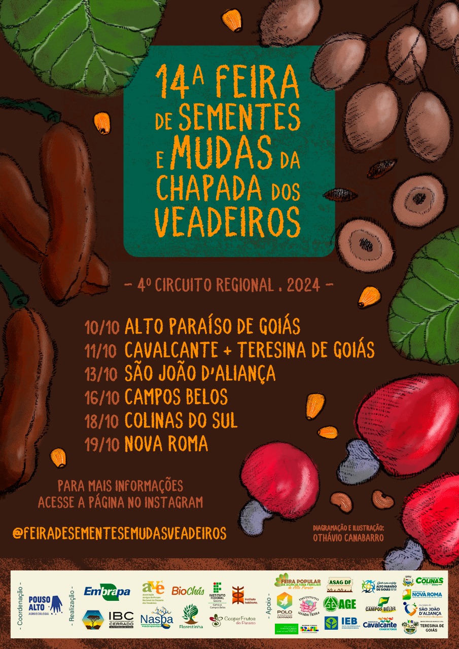 14ª Feira de Sementes e mudas da chapada dos veadeiros